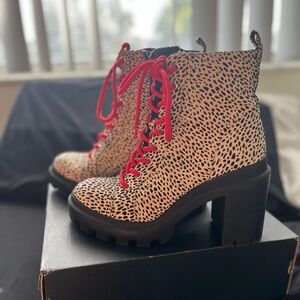 Gianni Gini leopard boots